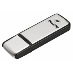 Hama Fancy 64GB USB 2.0 Flash Drive - Brushed Aluminium Black/Silver Hama Fancy 64GB USB 2.0 Flash Drive - Brushed Aluminium Black/Silver
